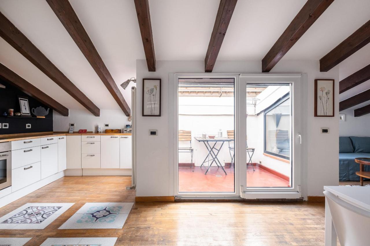 Loft Con 2 Terrazzi Nei Pressi Della Johns Hopkins University Bologna Eksteriør billede